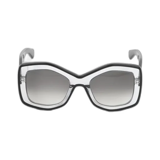 AlaÏA Geometric Frame Sunglasses