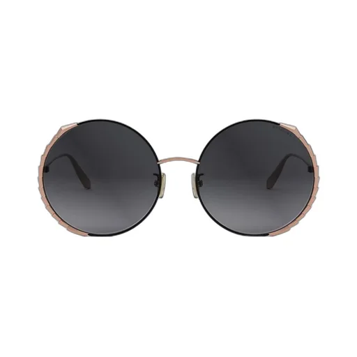 Bulgari Round Frame Sunglasses