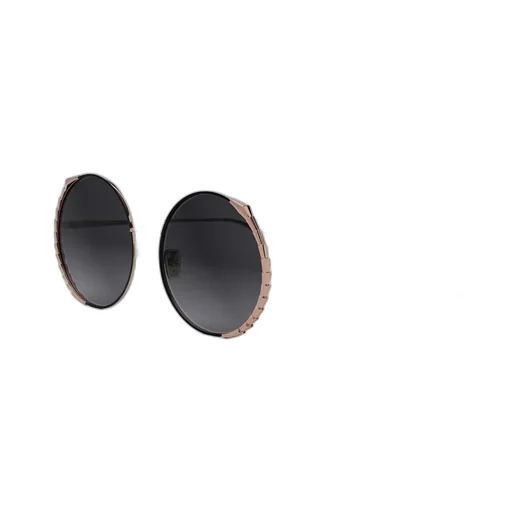 Bulgari Round Frame Sunglasses