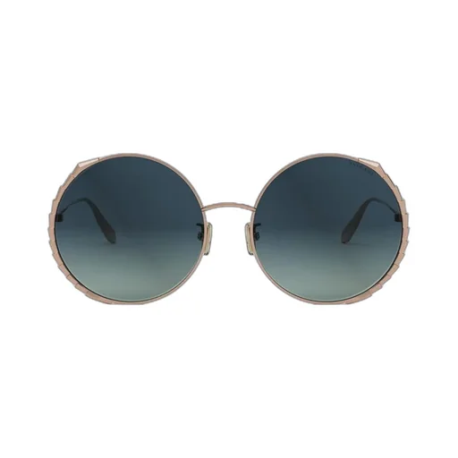 Bulgari Round Frame Sunglasses