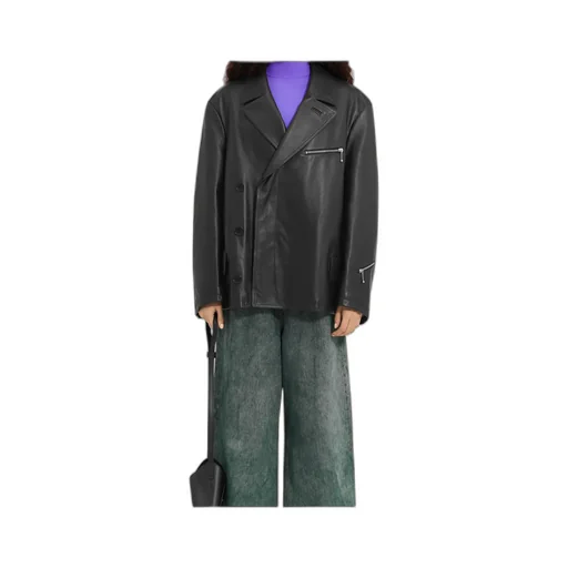 Mm6 Maison Margiela Leather Jacket