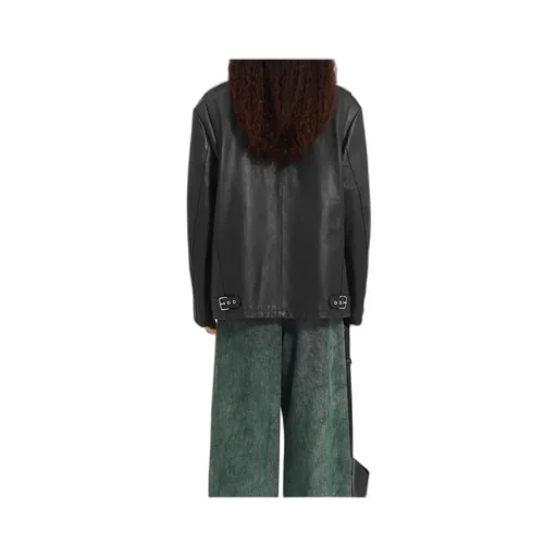 Mm6 Maison Margiela Leather Jacket