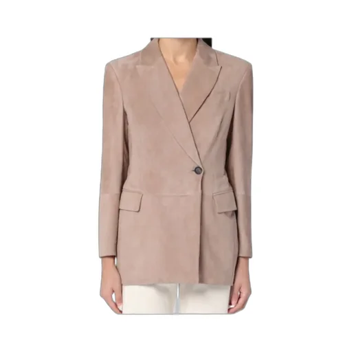 Long-Sleeved Suit Coat
