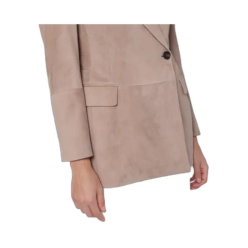 Long-Sleeved Suit Coat