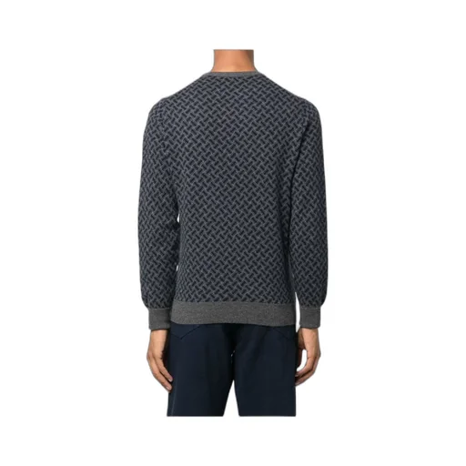 Patterned-Jacquard Cashmere Jumper