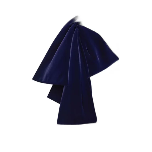 Bustier Dress In Velvet With Oversized Bow