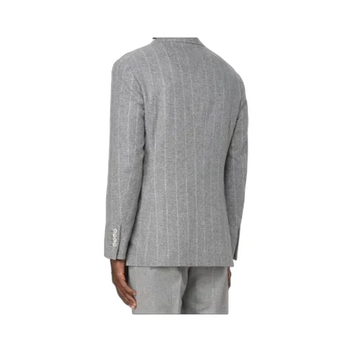 Brunello Cucinelli Double-Breasted Pinstripe Detailed Blazer