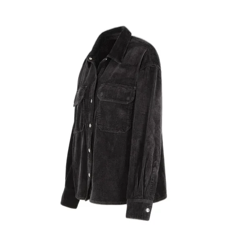 Lapel Long Sleeve Shirt