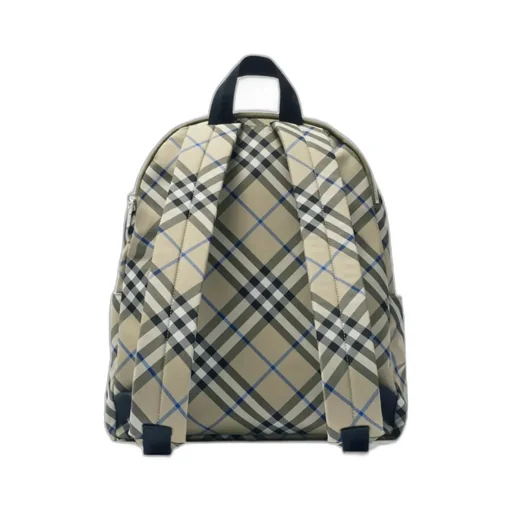 Checked Backpack