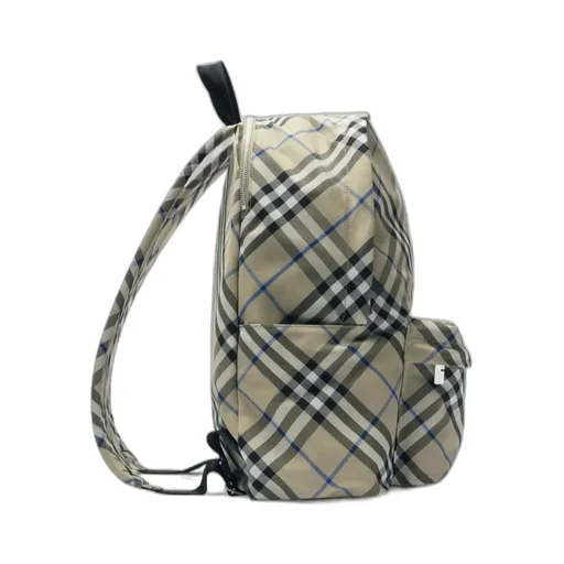 Checked Backpack