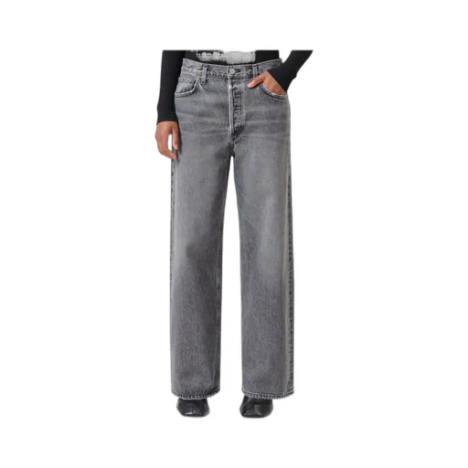 Agolde Low Rise Wide-Leg Jeans