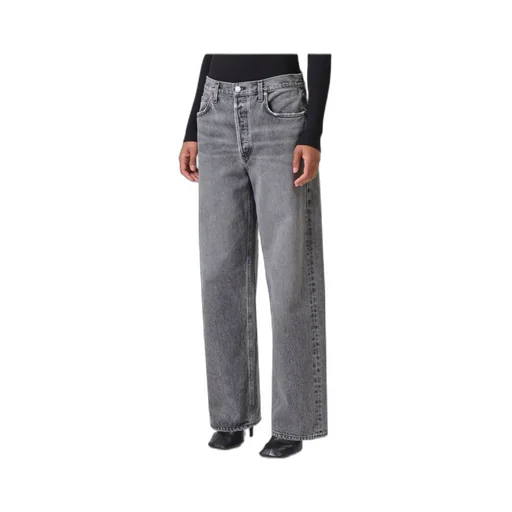 Agolde Low Rise Wide-Leg Jeans