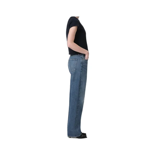Agolde Kelly High-Rise Straight-Leg Jeans