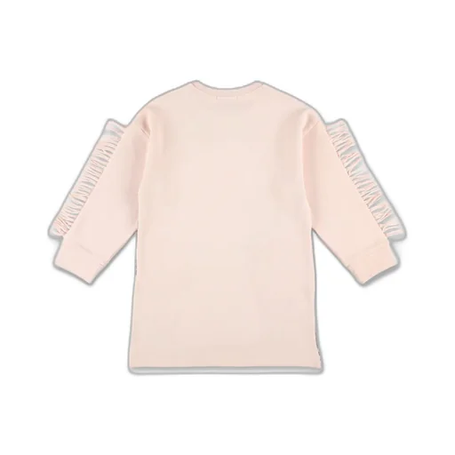 Stella Mccartney Kids Graphic Printed Fringe Detailed Dress