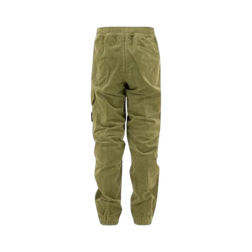 Stone Island Junior Compass-Badge Elasticated Waistband Trousers