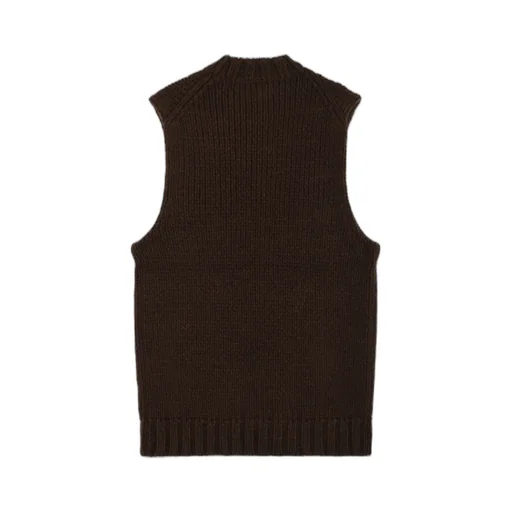 Sleeveless Wool Sweater