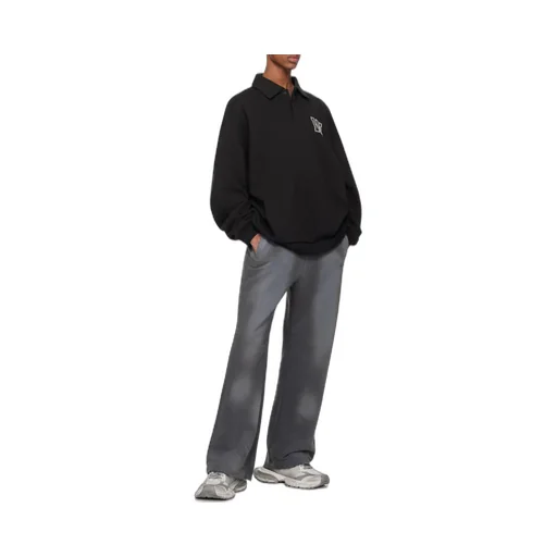 Long-Sleeved Sports Polo Shirt