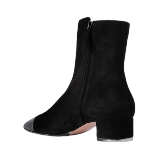 French Flirt Zipper Short Boots