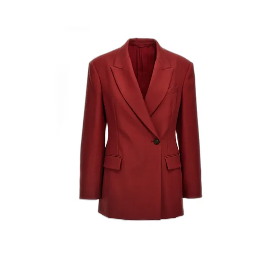 Brunello Cucinelli Single-Breasted Long Sleeved Blazer