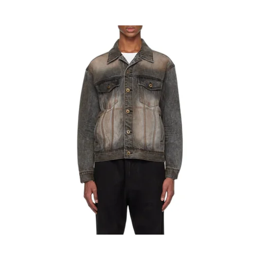 Long-Sleeved Denim Jacket