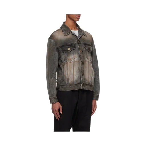 Long-Sleeved Denim Jacket
