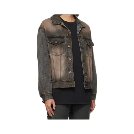 Long-Sleeved Denim Jacket