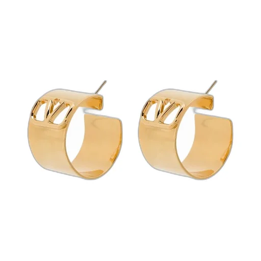 Vlogo Signature Hoop Earrings