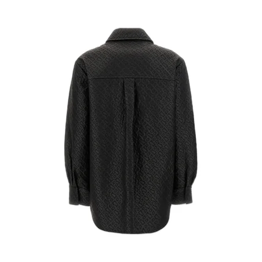 Boss Hugo Boss Monogram-Embossed Button-Up Shirt