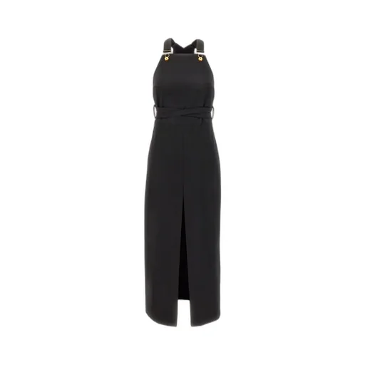 Patou Cut-Out Sleeveless Pinafore Dress