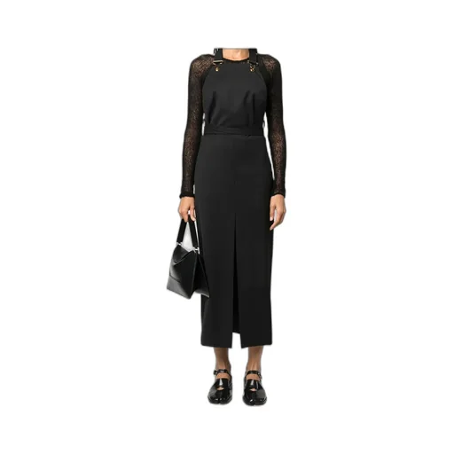 Patou Cut-Out Sleeveless Pinafore Dress