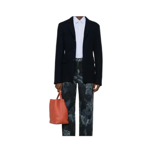 Long-Sleeved Suit Coat