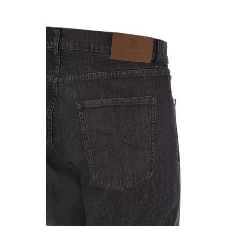Brunello Cucinelli High Waisted Denim Trousers