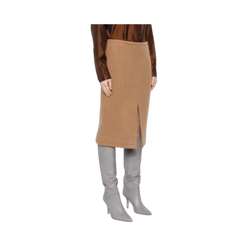 Front Slit Skirt