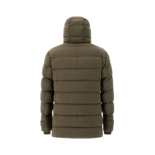 Herno Long-Sleeved Hooded Padded Jacket
