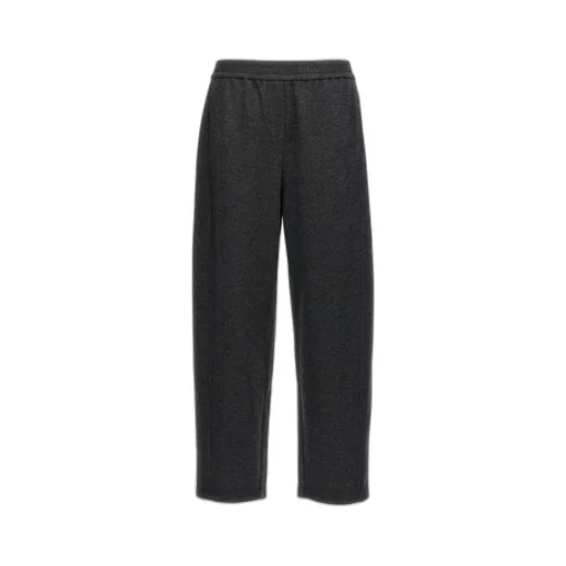 Brunello Cucinelli Elasticated Waistband Straight Leg Pants