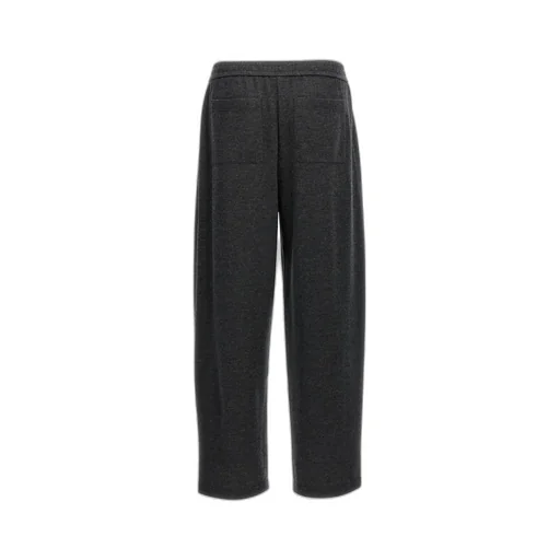 Brunello Cucinelli Elasticated Waistband Straight Leg Pants