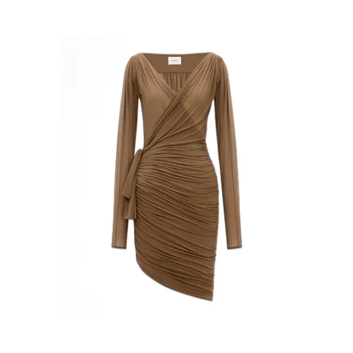 Wrap Dress In Stretch Jersey