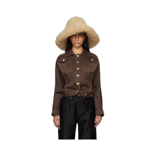 Faux-Shearling Hat