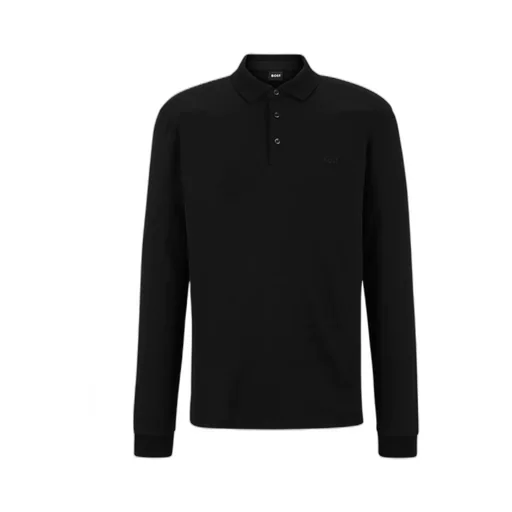 Long-Sleeved Polo Shirt