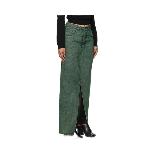 Long Denim Skirt