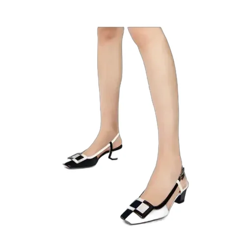 Roger Vivier Belle Vivier Slingback Pointed-Toe Pumps