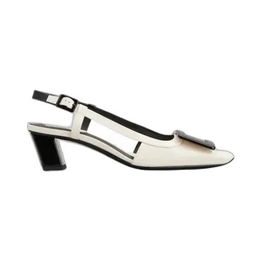 Roger Vivier Belle Vivier Slingback Pointed-Toe Pumps