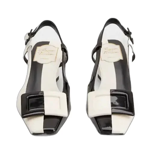 Roger Vivier Belle Vivier Slingback Pointed-Toe Pumps