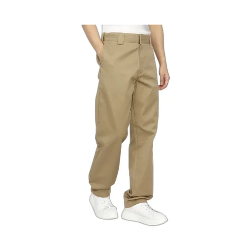Belt-Loop Casual Pants