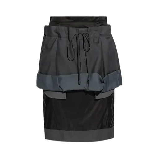 Maison Margiela Layered Knee-Length Skirt