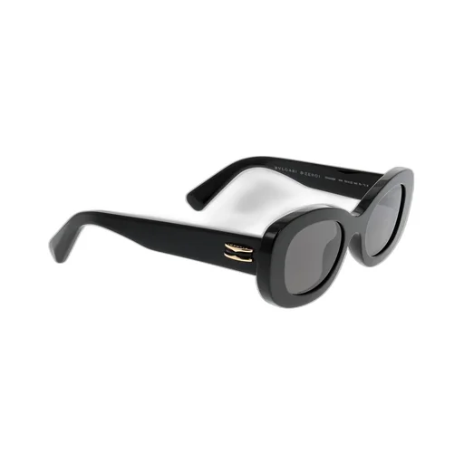 Bulgari Oval Frame Sunglasses