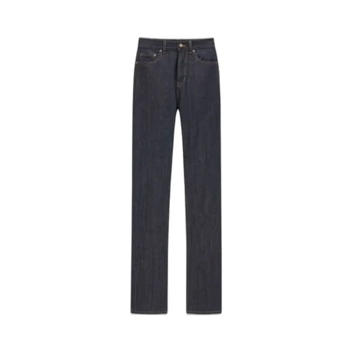Saint Laurent 90's Logo Patch Jeans