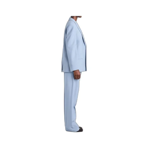 Long-Sleeved Suit Coat