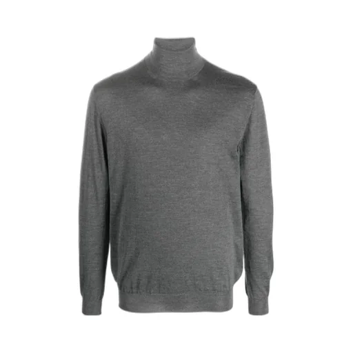 Roll-Neck Fine-Knit Jumper