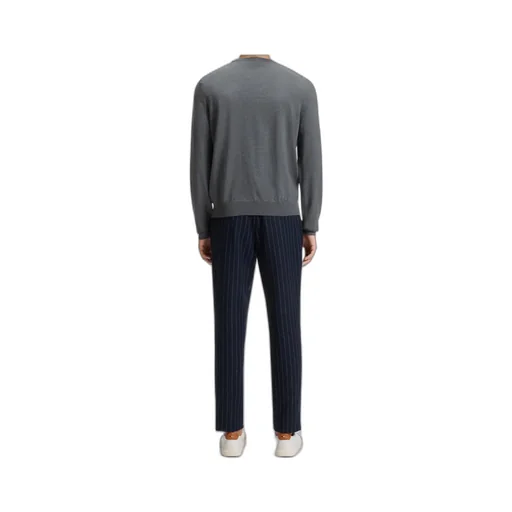 Boss Hugo Boss Logo Embroidered Crewneck Jumper